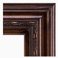 621-102-WL Traditional picture frame, Dark Antique Gold. With Matching Liner.