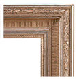 637-13-NL Traditional picture frame, Silver leaf with black undertones. No liner.