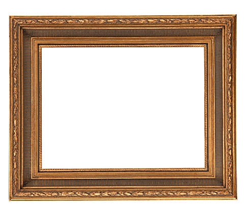 Traditional Picture Frame 637-NL, corner detail (637-G-NL Traditional picture frame)