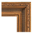 637-G-NL Traditional picture frame, Traditional gold, No liner.