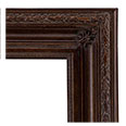 638-102-NL Traditional picture frame, Walnut with gold undertones, No liner.