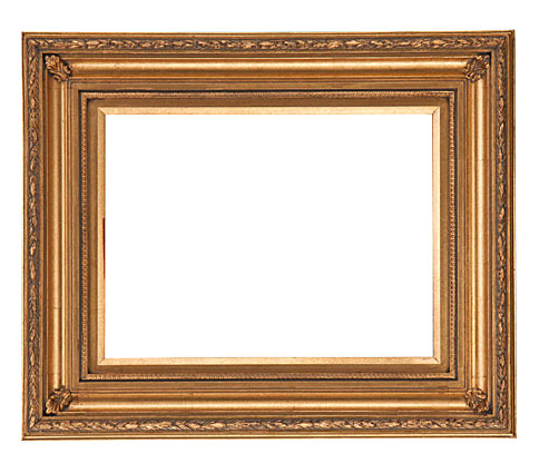Traditional Picture Frame 638-WL, corner detail (638-G-WL Traditional picture frame)