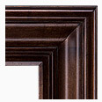 695M-102-WL Traditional picture frame, Dark Antique Gold. With Liner.